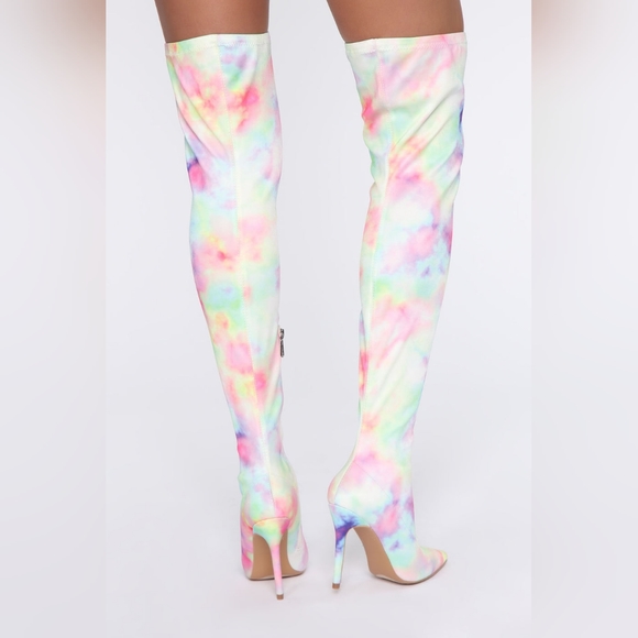 Your Dream Girl Heeled Boots - Picture 2 of 3